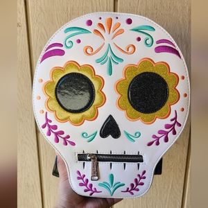 Coco Loungefly Sugar Skull Mini Backpack